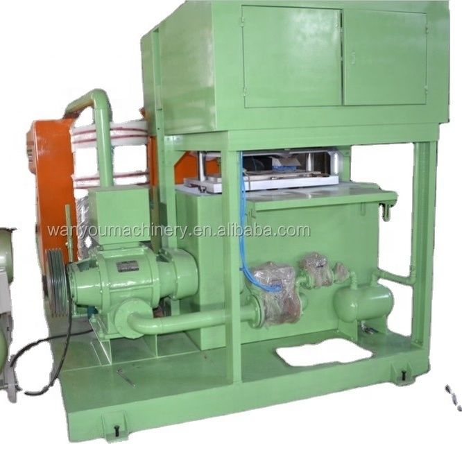 কাস্টমাইজড 700 - 6000pcs/Hr ডিম ট্রে উত্পাদন লাইন জন্য মুরগি খামার