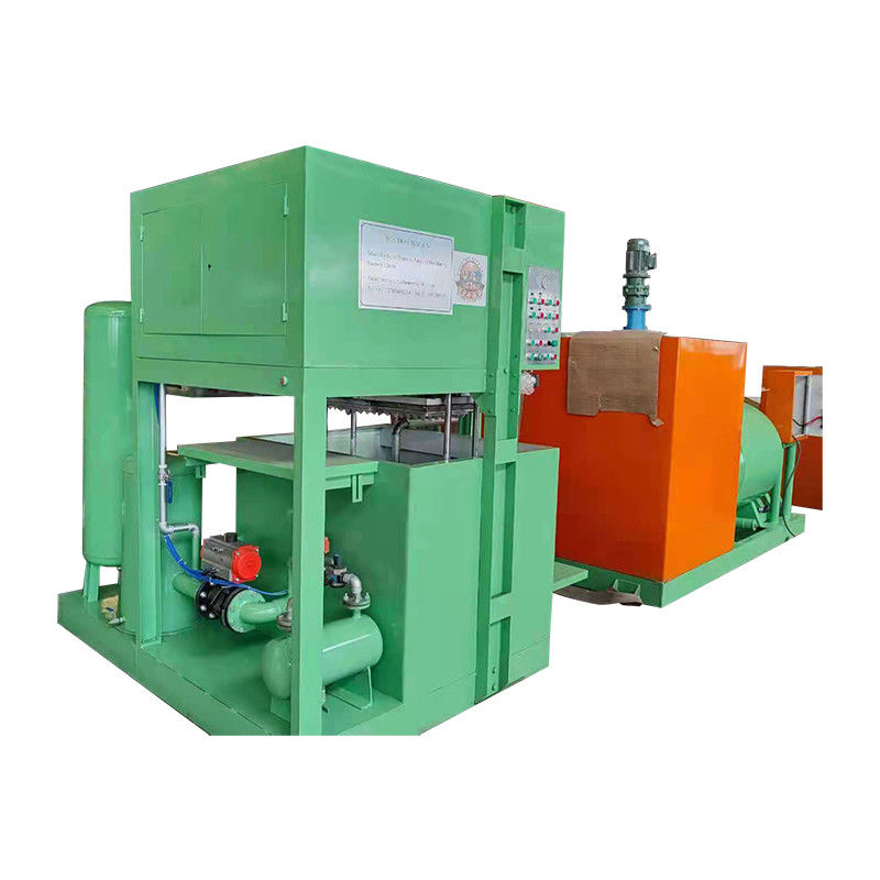 700/1000/1300/1500pcs/Hr পুনর্ব্যবহৃত কাগজ পল্প ডিম ট্রে মেশিন উত্পাদন লাইন আপেল ট্রে মেশিন