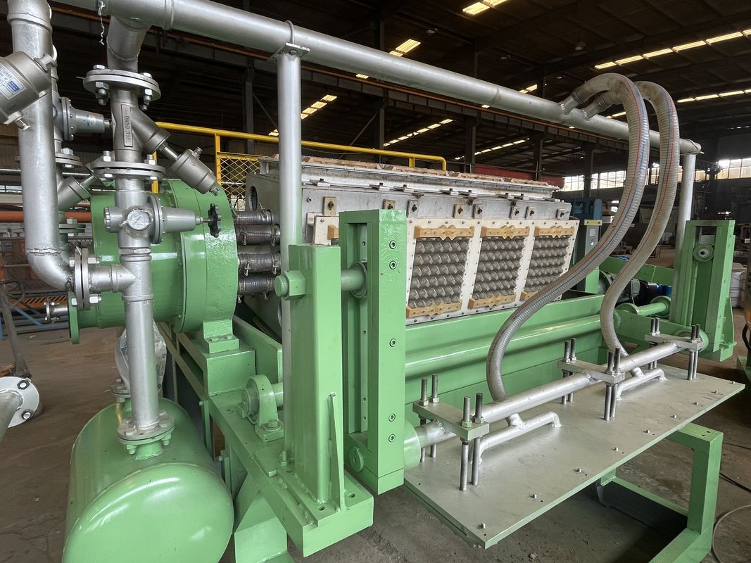 2500-3000pcs/hour Capacity Semi-Automatic 4*4 Molds Egg Tray Making Machine Paper Pulp Moulding for High Volume Production উচ্চ ভলিউম উৎপাদনের জন্য কাগজ পলাপ মোল্ডিং মেশিন