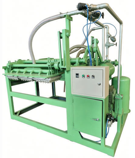 স্বয়ংক্রিয় 20-45kw 1500pcs প্রতি ঘন্টা ডিম ট্রে মেশিন ডিম ট্রে উত্পাদন লাইন ডিম ট্রে তৈরির জন্য ডিম কার্টন জুতা ট্রে নার্সারি ট্রে পিএলসি নিয়ন্ত্রিত অ্যালুমিনিয়াম ছাঁচ