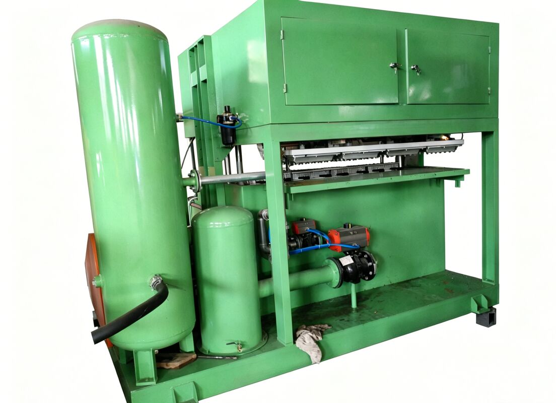 40-65kw 1000-1500pcs প্রতি ঘন্টা ডিমের ট্রে মেশিন ডিমের ট্রে তৈরির জন্য ডিমের কার্টন জুতার ট্রে নার্সারি ট্রে অ্যালুমিনিয়াম ছাঁচ PLC নিয়ন্ত্রিত